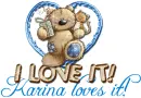 Karina loves it