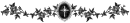 Cross and roses divider
