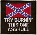 Try burning it you asshole