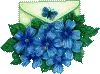 Flowers with envelope