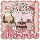 Happy Birthday Dear,Friend