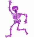 Running Skeleton