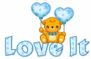 Blue love it