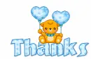blue Thanks