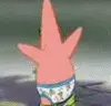 Patrick Shaking His Tush.