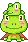 frog and tadpole