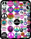 Peace Buttons