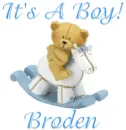 It's A Boy! - Broden