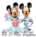 MINNIE AND MICKEY WITH MR & MRS STEPHENS