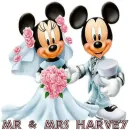 MR & MRS HARVEY