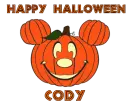 HAPPY HALLOWEEN CODY
