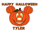 HAPPY HALLOWEEN TYLER