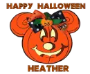 HAPPY HALLOWEEN HEATHER