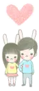 KAWAII BUNNY COUPLE