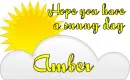 Sunny Day Amber