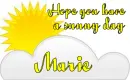 Sunny Day Marie