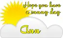 Sunny Day Ann
