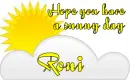Sunny Day Roni