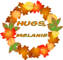 Autumn Wreath - Hugs - Melanie