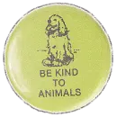 Be kind to animals