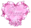 Roni Pink Ribbon Heart