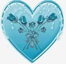 Heart with Roses