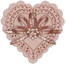 Heart with flowers
