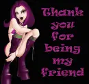 Thank you for being my friend