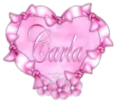 Carla Pink Ribbon Heart