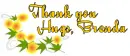 Thank you hugs Brenda