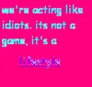 idiots