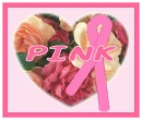 Pink Multi Color Flower Heart