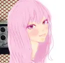 GIRL WITH PINK HAIR