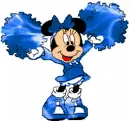 Minnie Mouse Cheerleading - Water