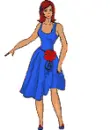 dancing girl