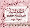 Congrats on your featured graphic!