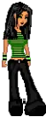Green && Black Doll