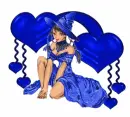 Double Heart with wife