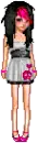 Cute Black && Pink emo shuni xoxo