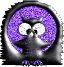 purple owl