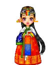 Korea traditional costume