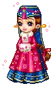 Korea traditional costume