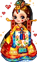 Korea traditional weddingdress