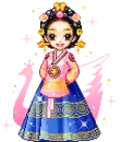 Korea traditional costume