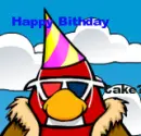Happy birthday penguin