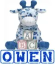 Blue Giraffe - Owen