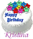 Happy Birthday - Kristina