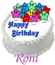 Happy Birthday - Roni