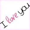 I love you