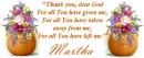 Thank you God